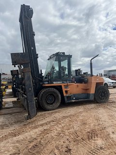 Used equipment: Toyota 4FD150 8.5T Empty Container Handler