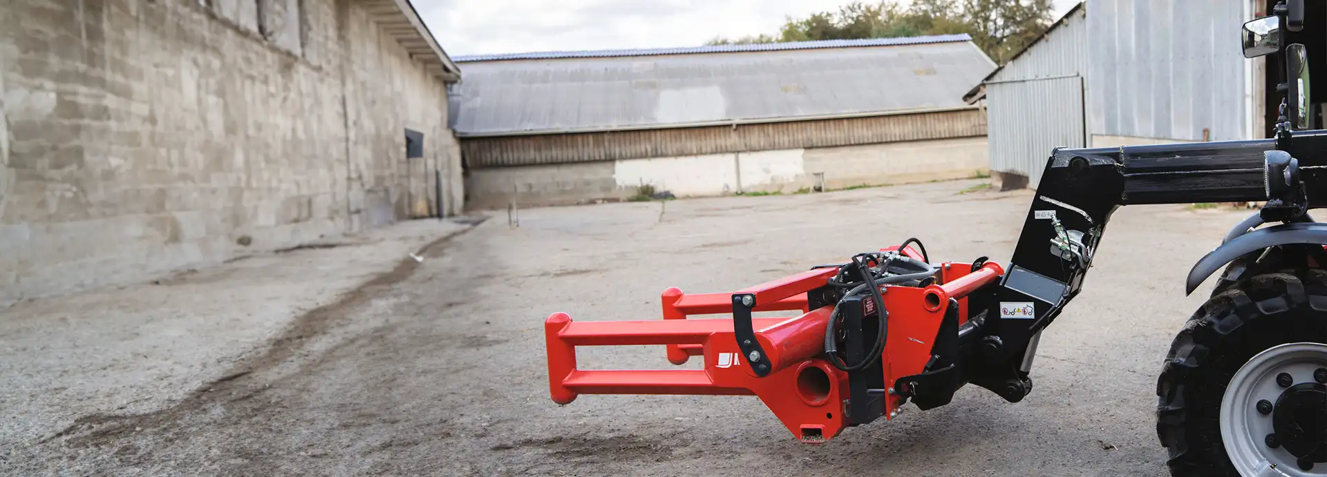 Square Wrapped Bale Clamp 