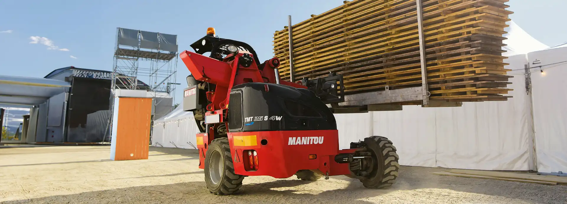 Manitou TMT 25 S Y ST5 Truck Mounted Forklift