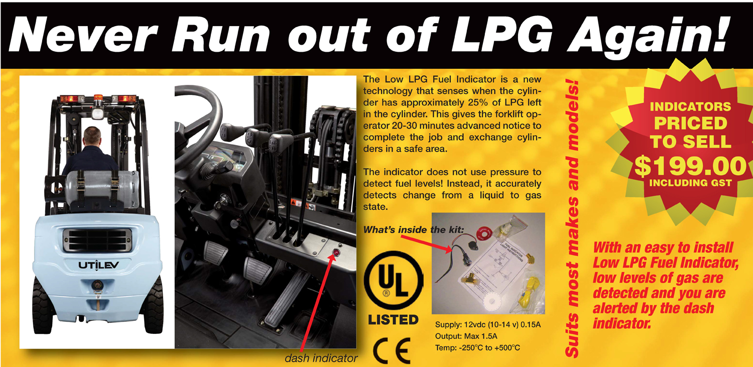 Low LPG Fuel Indicator